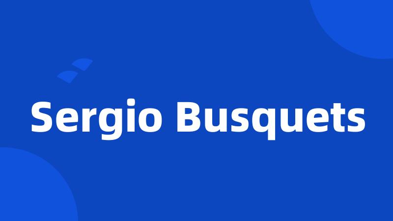 Sergio Busquets