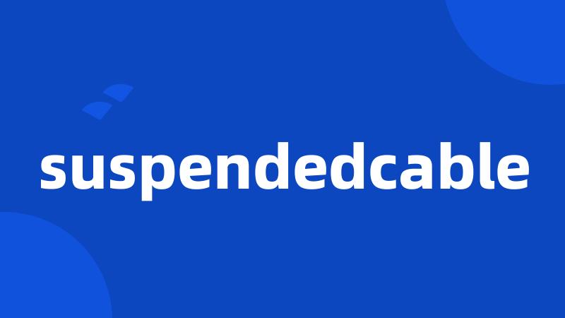 suspendedcable