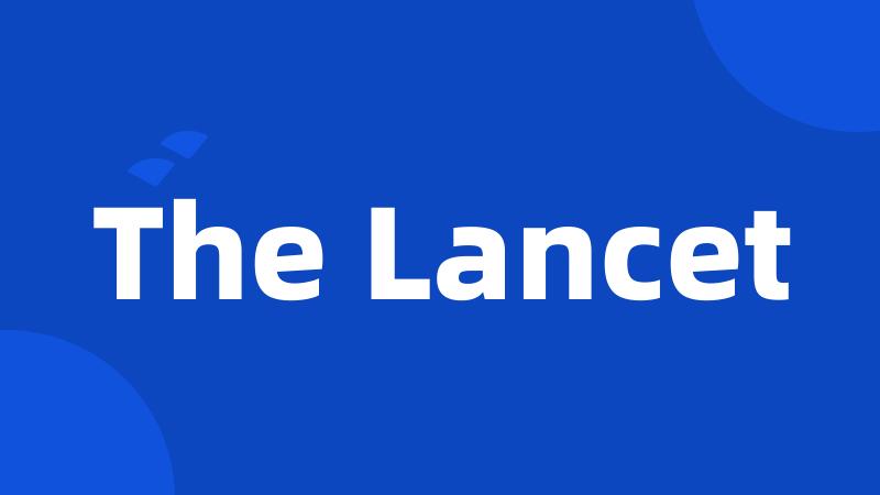 The Lancet
