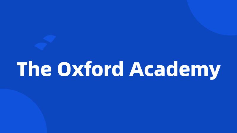 The Oxford Academy
