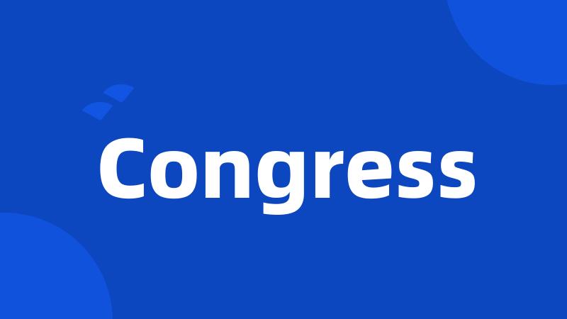 Congress