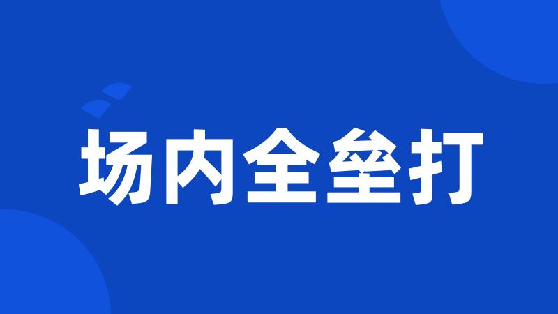 场内全垒打