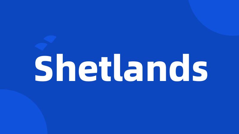 Shetlands