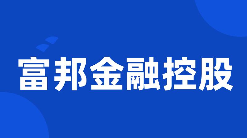 富邦金融控股