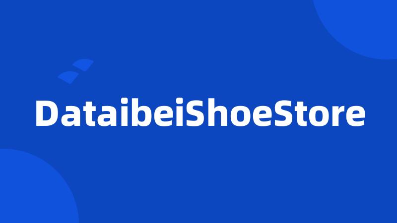 DataibeiShoeStore