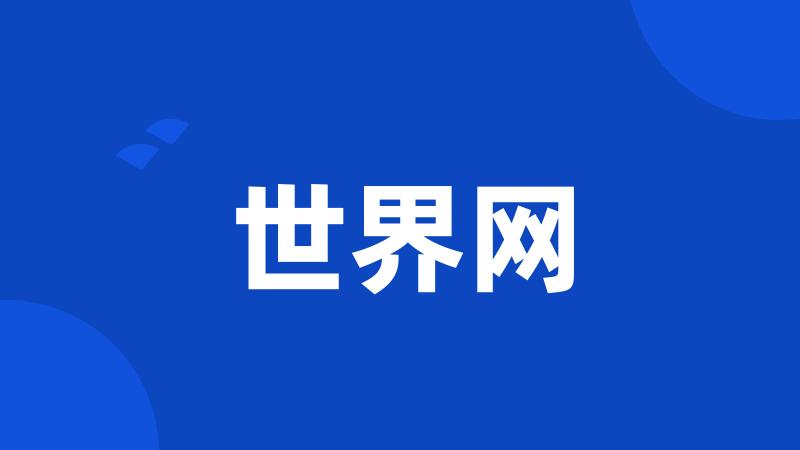 世界网