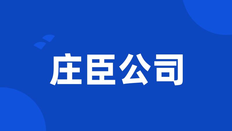 庄臣公司