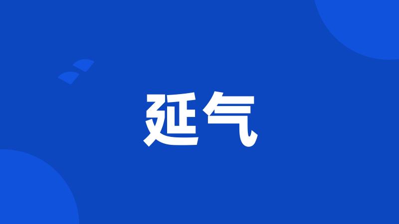 延气