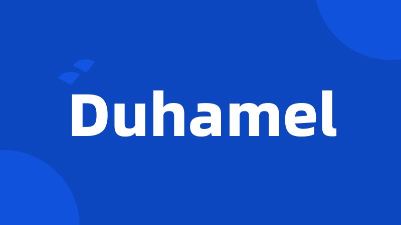 Duhamel