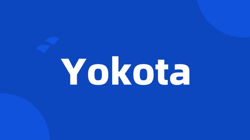 Yokota
