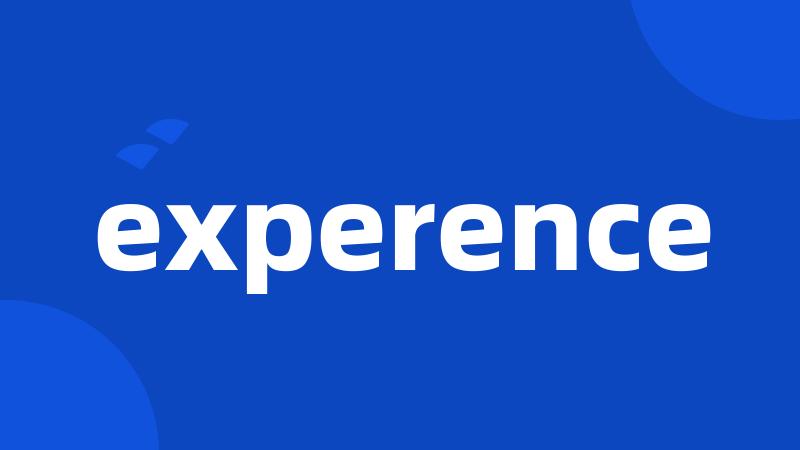experence