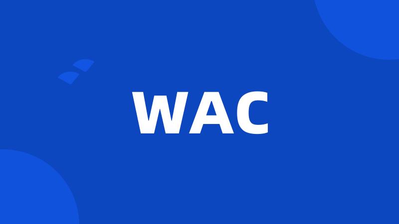 WAC