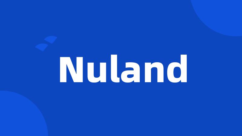 Nuland