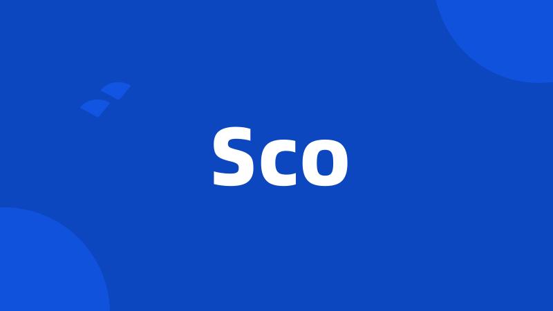 Sco