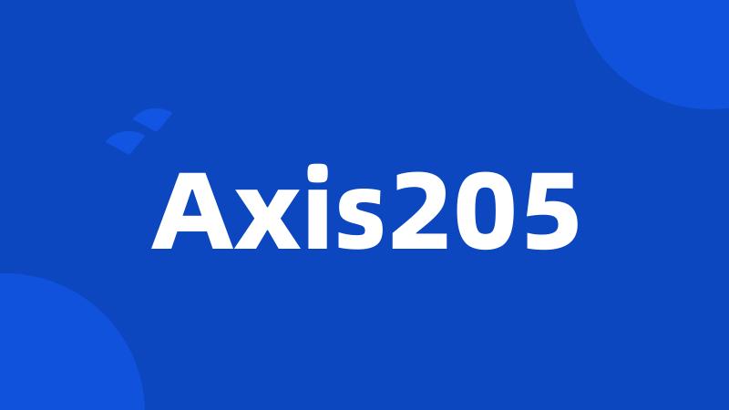 Axis205