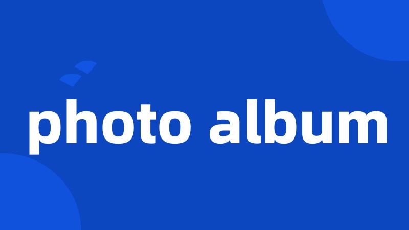 photo album