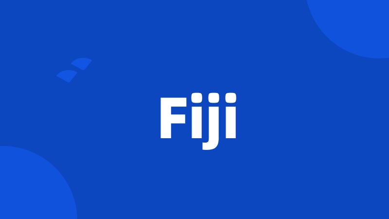 Fiji