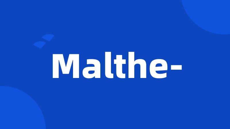 Malthe-