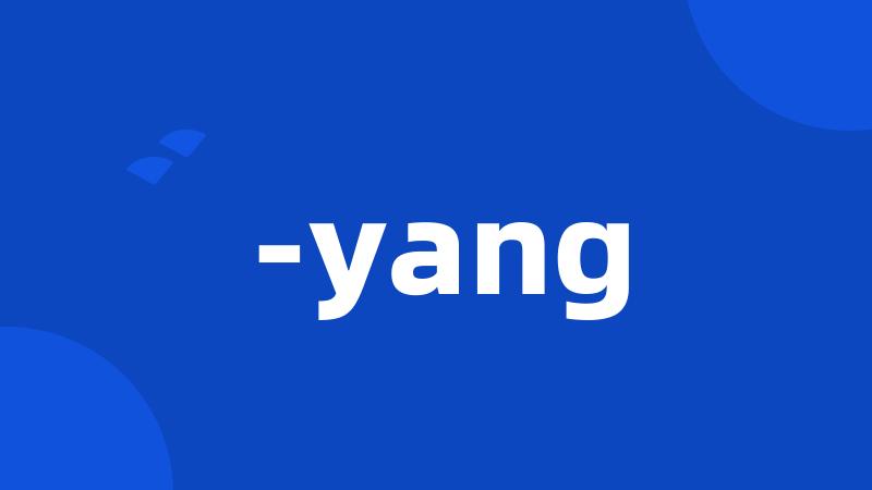 -yang