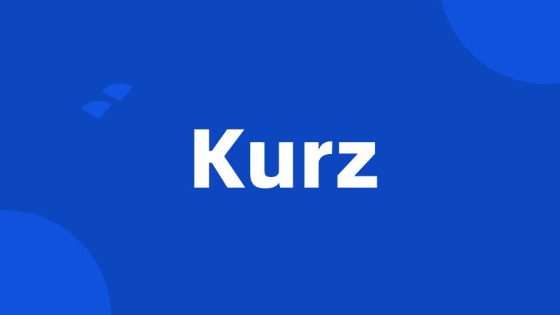 Kurz