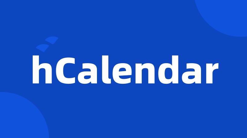 hCalendar