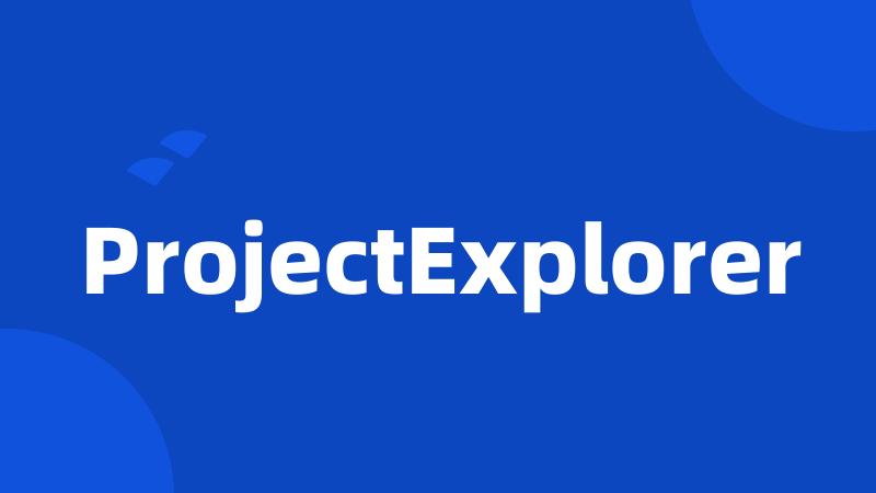 ProjectExplorer