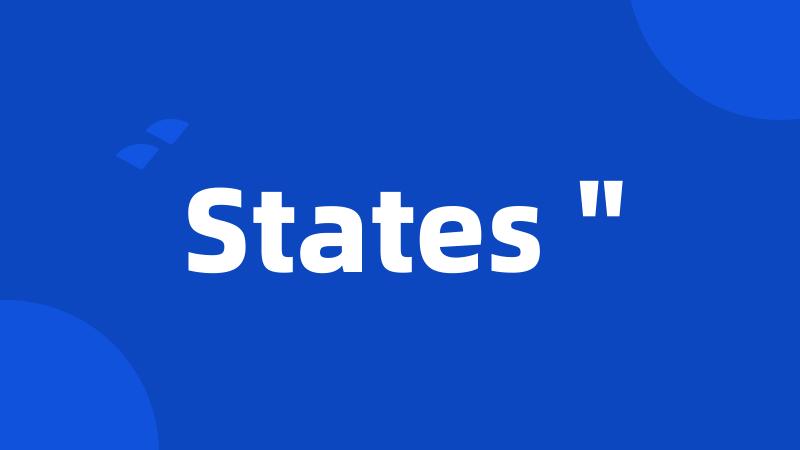 States