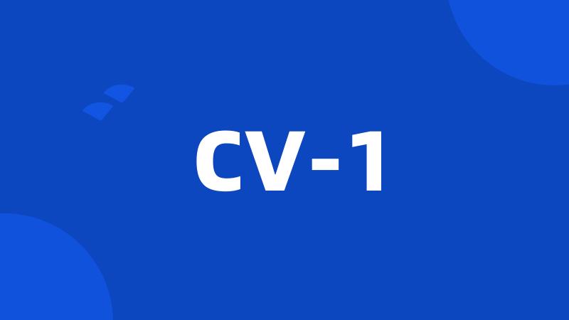 CV-1