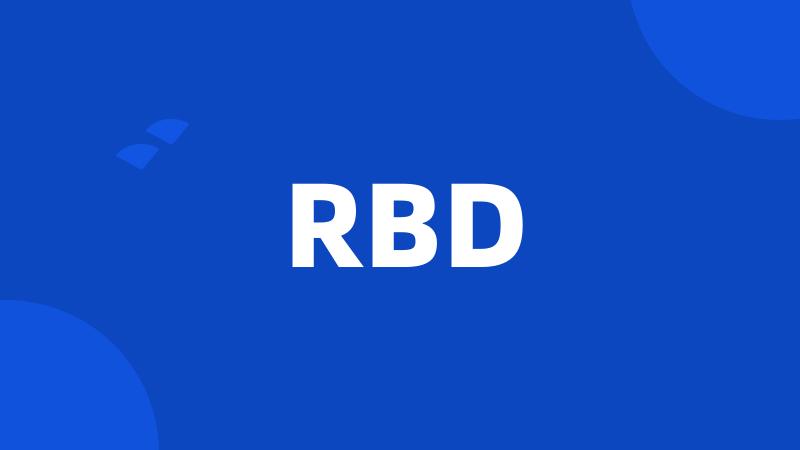 RBD