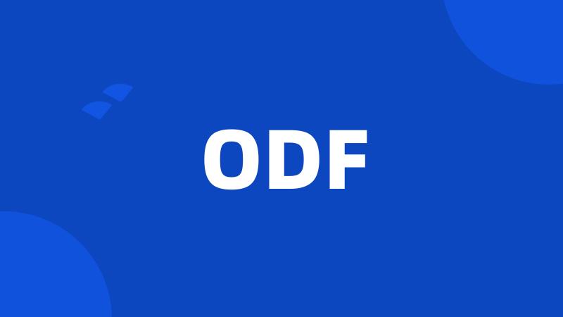 ODF