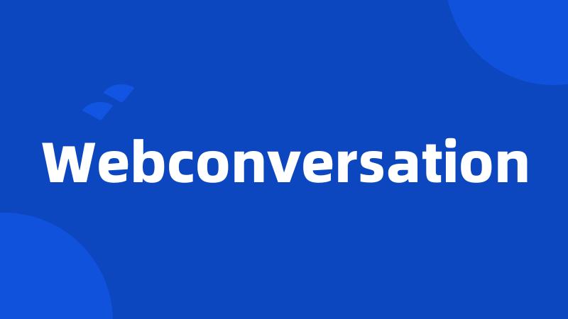 Webconversation