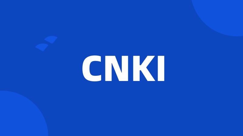 CNKI