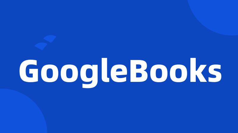 GoogleBooks