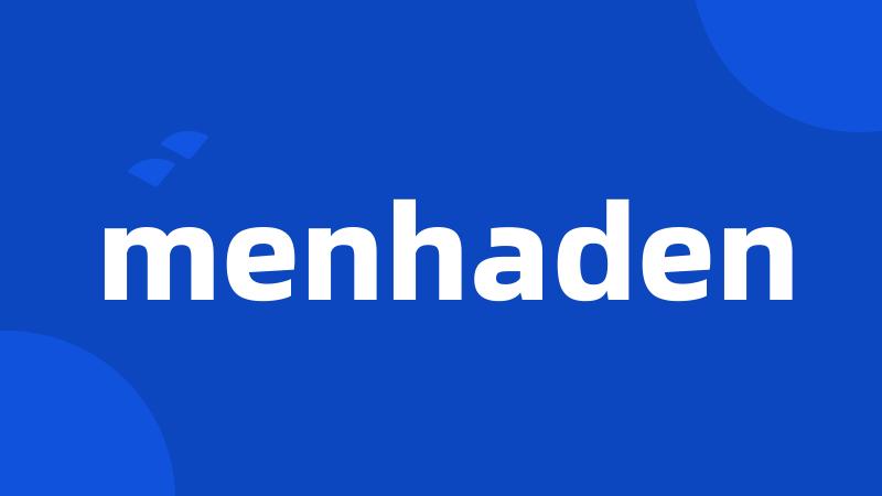 menhaden