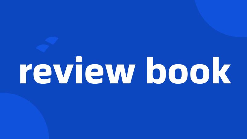 review book