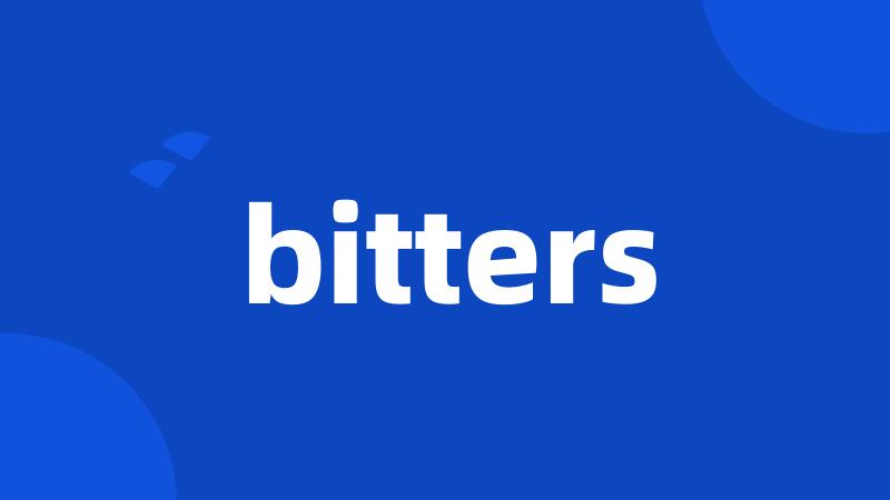 bitters