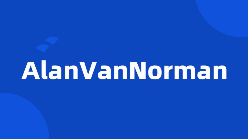 AlanVanNorman