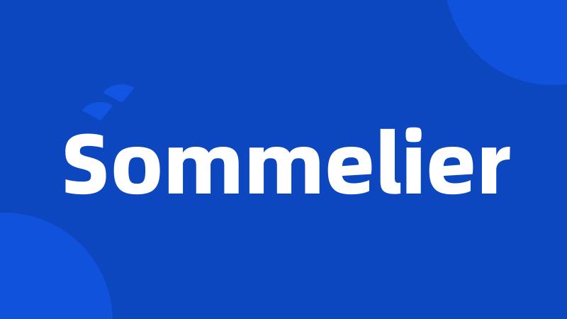 Sommelier