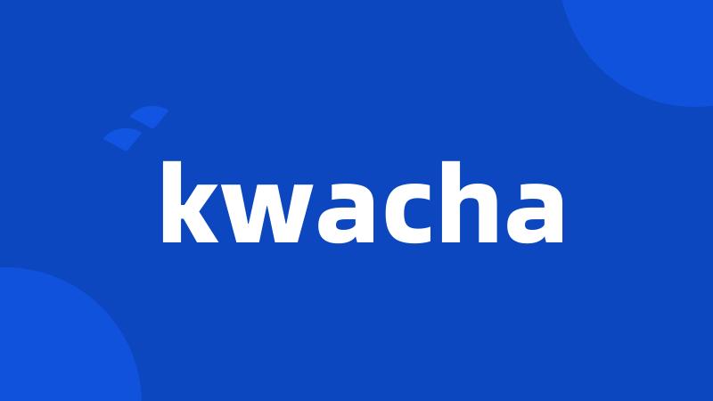 kwacha