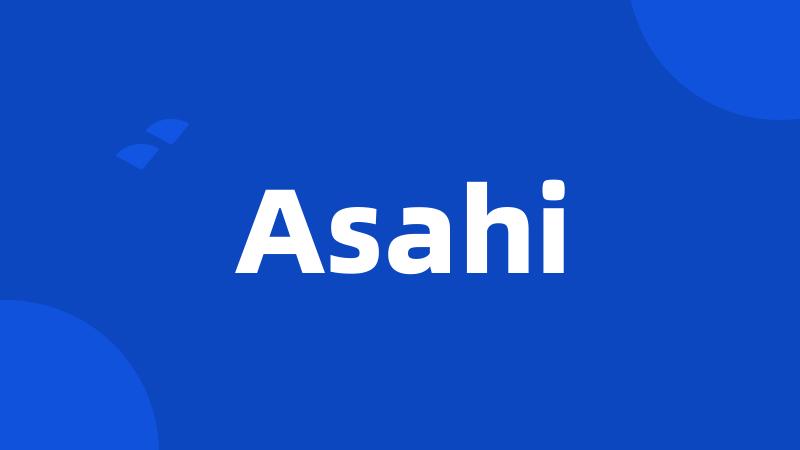 Asahi