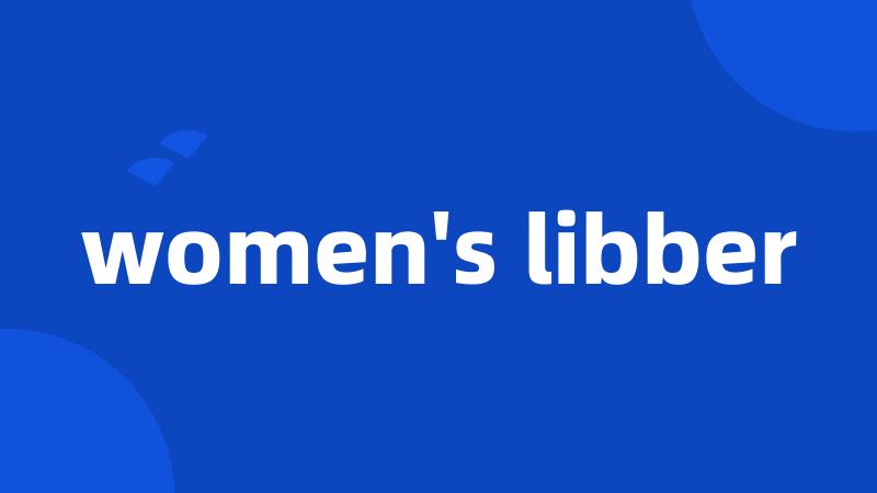 women's libber