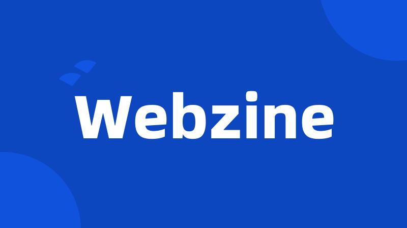 Webzine
