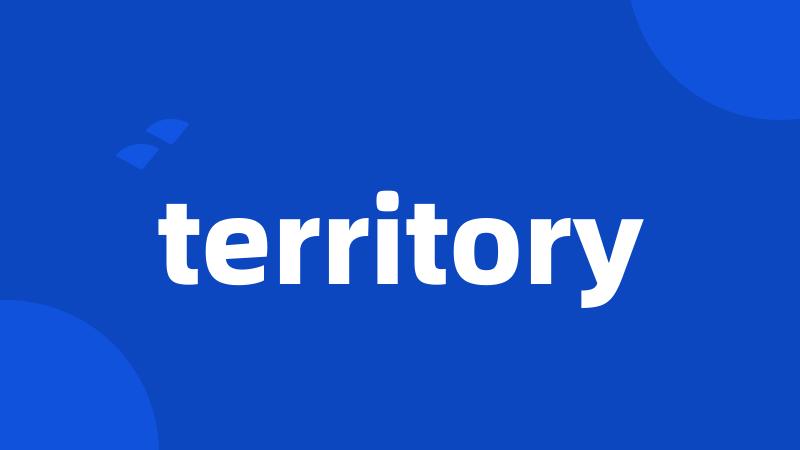 territory