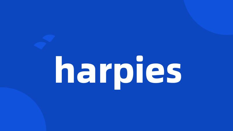 harpies