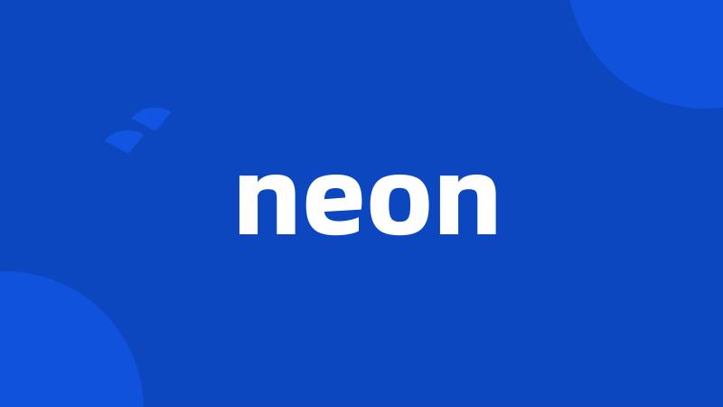 neon