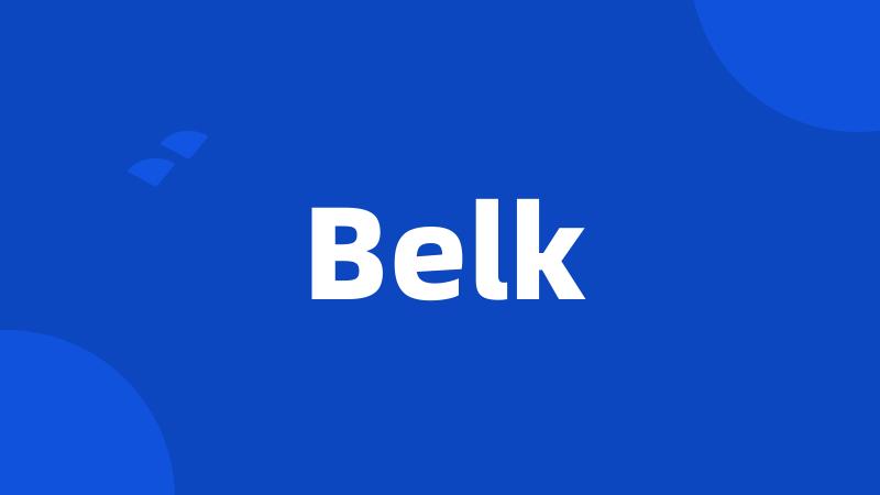 Belk