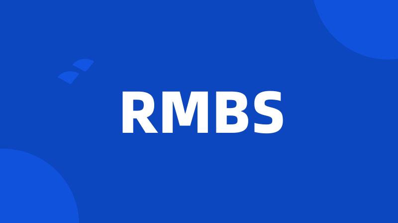 RMBS