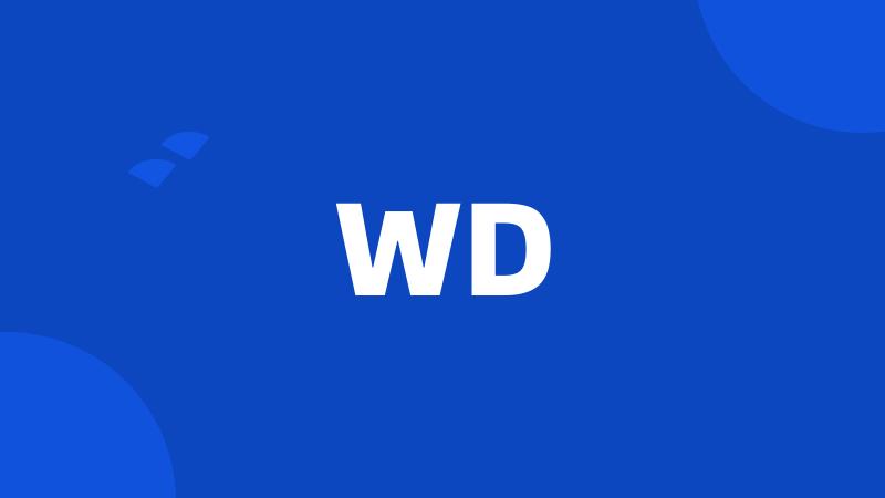 WD