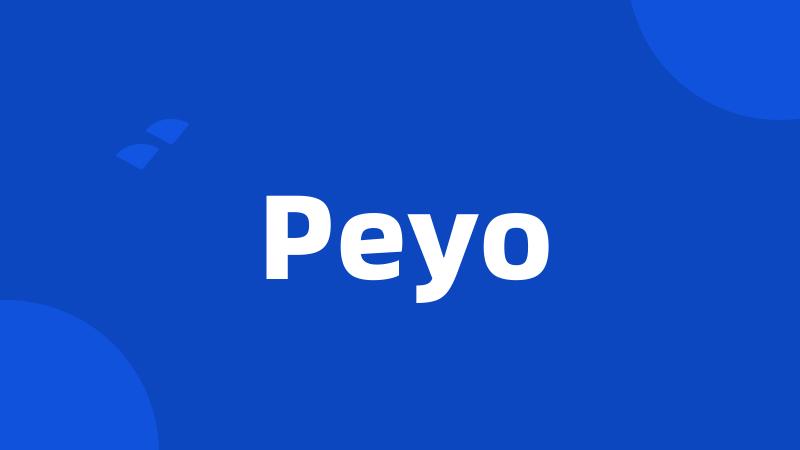 Peyo