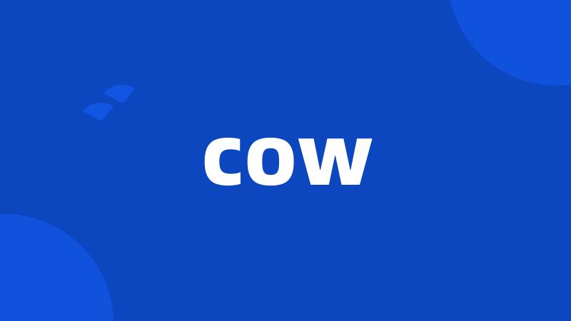 cow